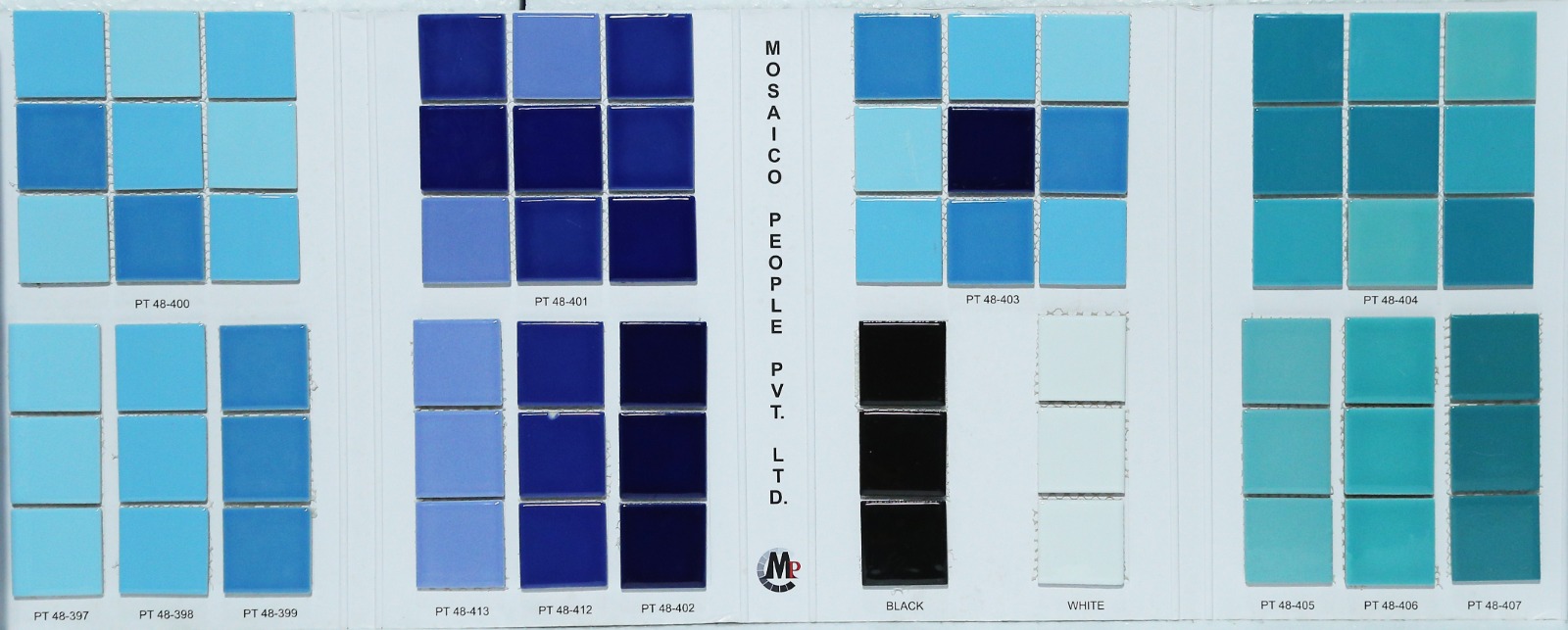 Porcelain Mosaic 48mm Plain